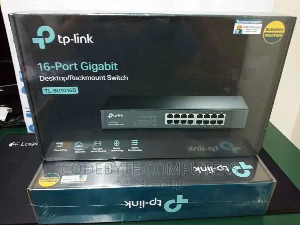 16-Portmbps Gigabit Desktop Rackmount Switch