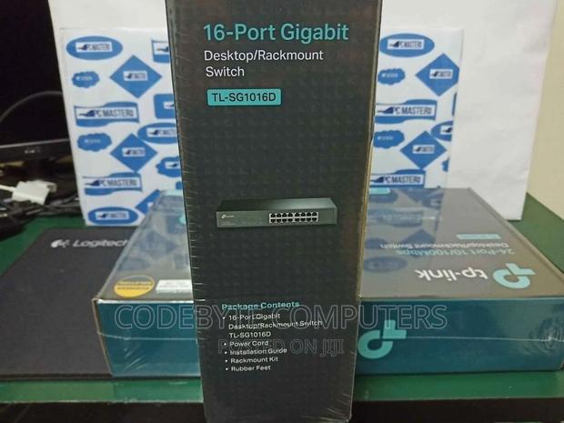 Tp-Link TL-SG1016D 16-Port Gigabit Desktop/Rackmount Switch - main view