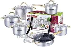 12pc Bominox Cookware