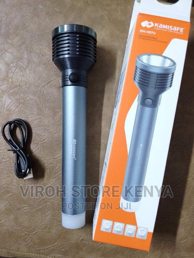 Kamisafe LED Torch KM-H07U Rechargeable Flashlight