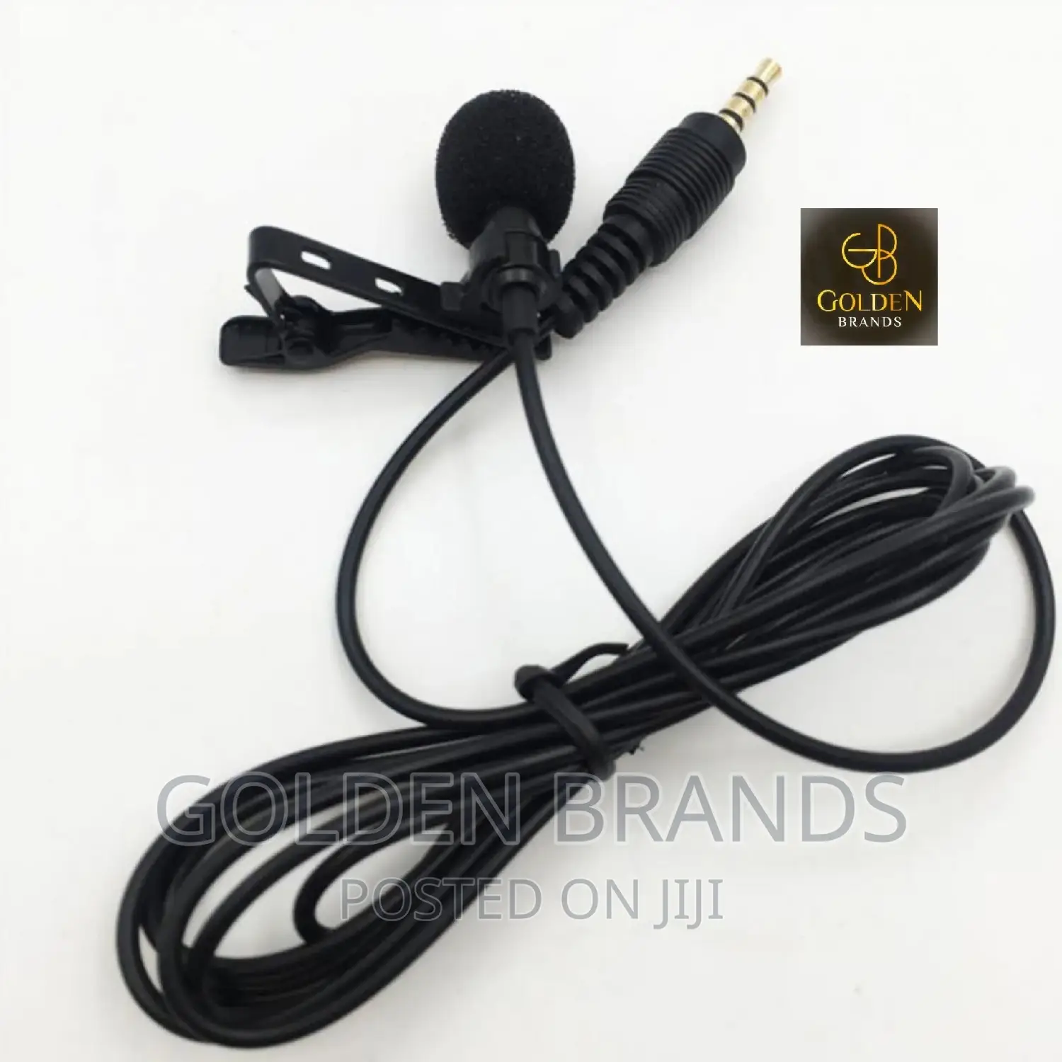 Wired 3.5mm Mini Lapel Microphone Metal Clip For Phone, Comp