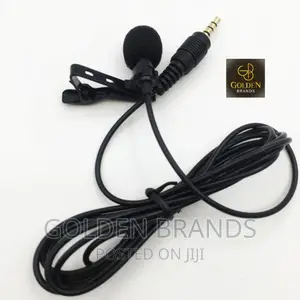 Wired 3.5mm Mini Lapel Microphone Metal Clip For Phone, Comp