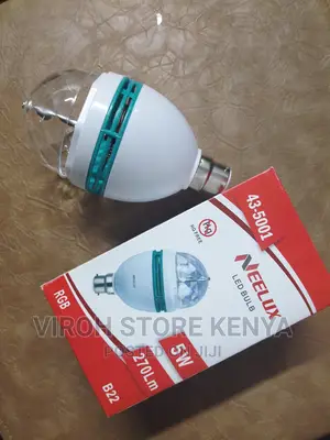 Colored Rotating Bulb Room Decorating Bulb For Parties