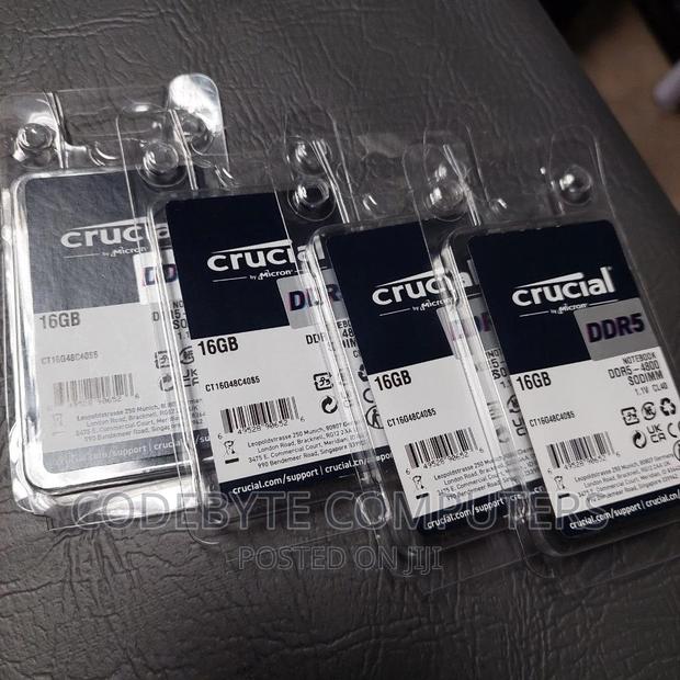 Crucial Laptop RAM DDR5 16GB 4800