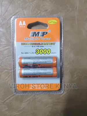 Multiple Power MP AA Rechargeable Batteries 3000mah