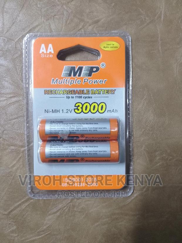 Multiple Power MP AA Rechargeable Batteries 3000mah