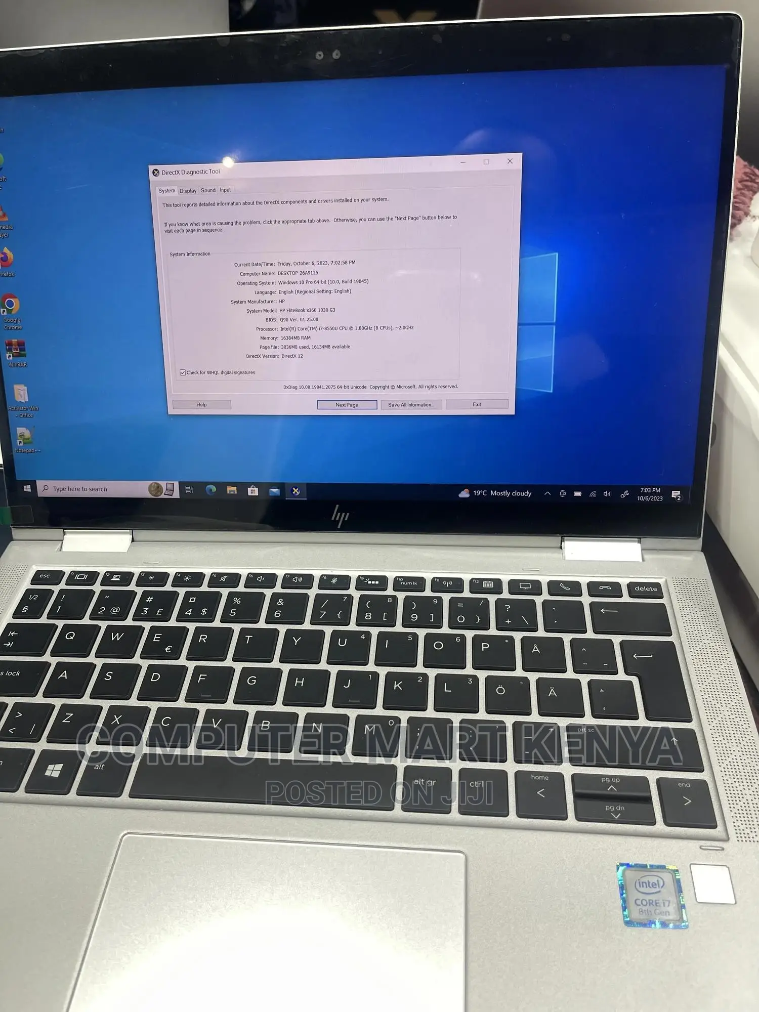Laptop HP EliteBook 1030 16GB Intel Core I7 SSD 512GB