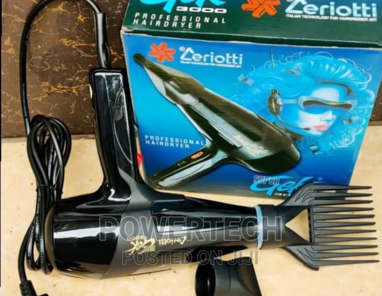 Zeriotti Professional Hairdryer - 3000 - Blow Dry Machine