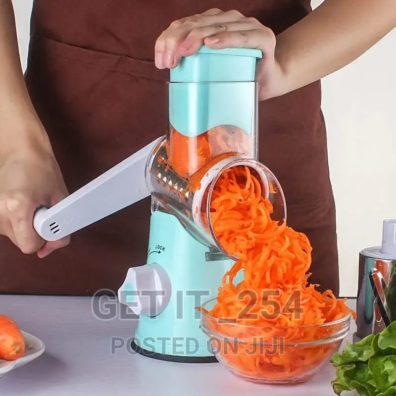 Multifunctional 3 in 1 Vegetable Manual Slicer, Shredder
