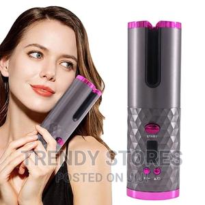 Cordless Automatic Rechargeable Hair Curler - main view