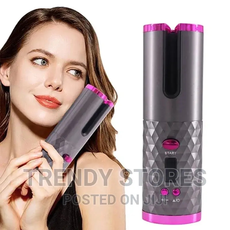 Cordless Automatic Rechargeable Hair Curler