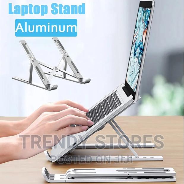 Adjustable Portable Aluminium Laptop Stand - main view