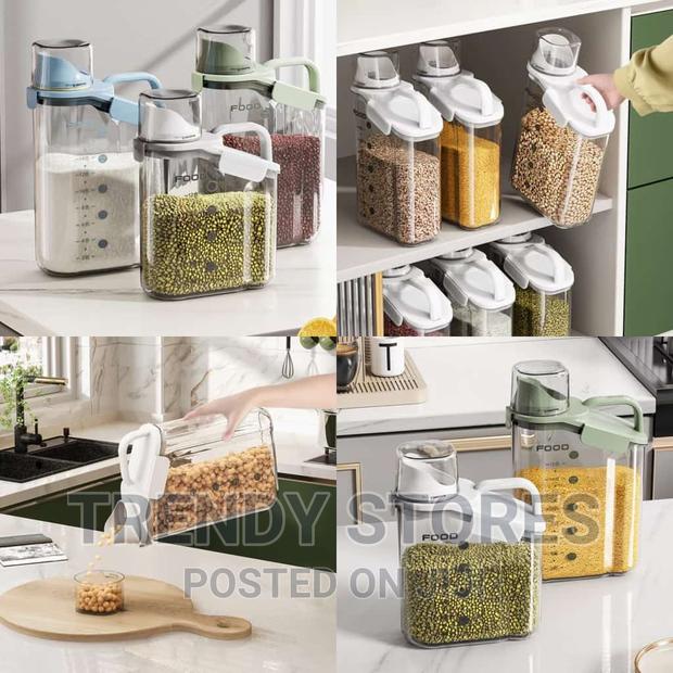 2.5ltrs Acrylic Storage Containers - main view