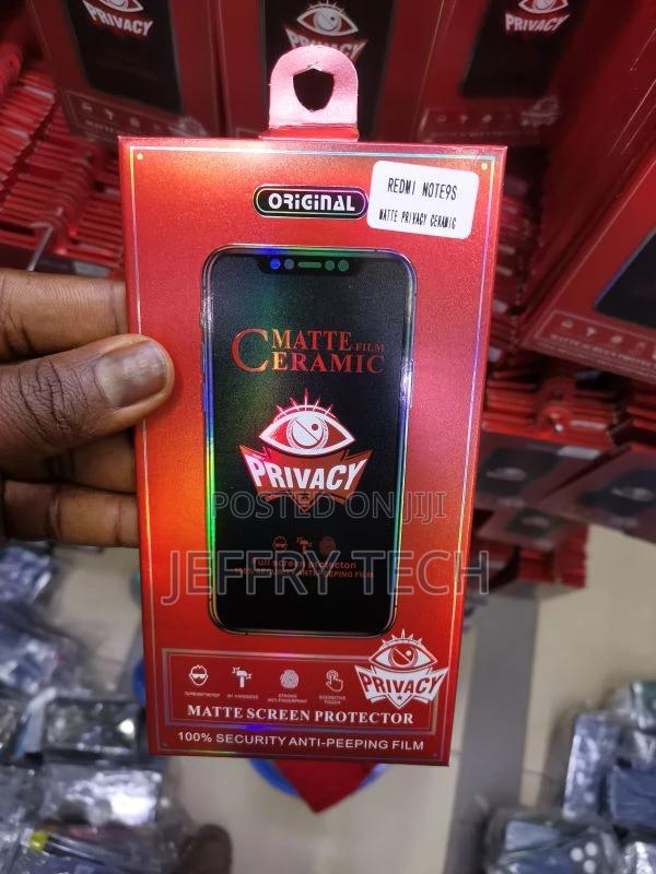 Redmi Note 9s Privacy Ceramic Screen Protector - main view