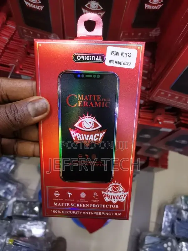 Redmi Note 9s Privacy Ceramic Screen Protector