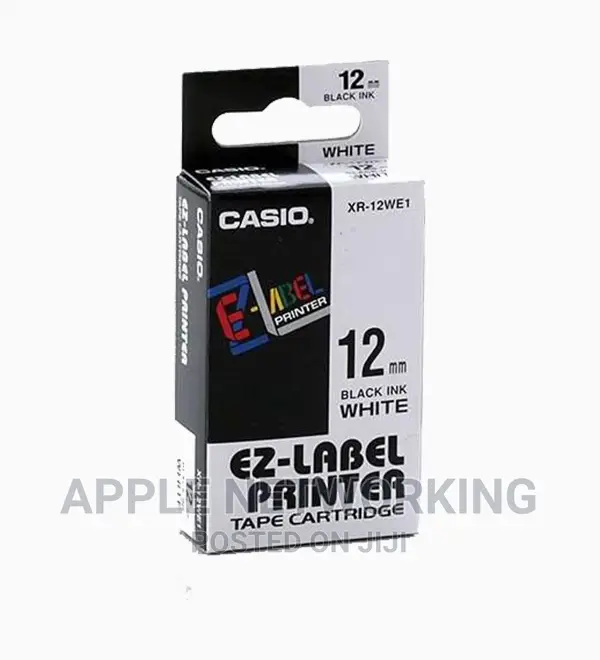 Casio Cartridge 12mm B/W
