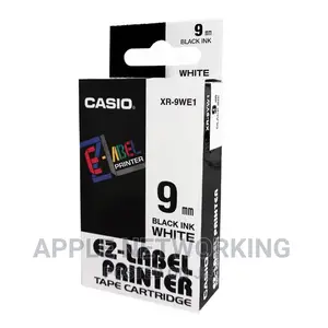 Casio Cartridge 9mm Black on White