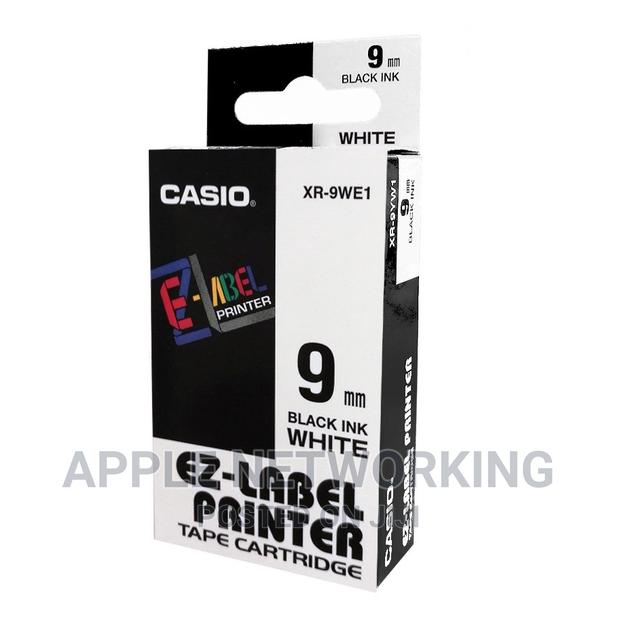 Casio Cartridge 9mm Black on White - main view