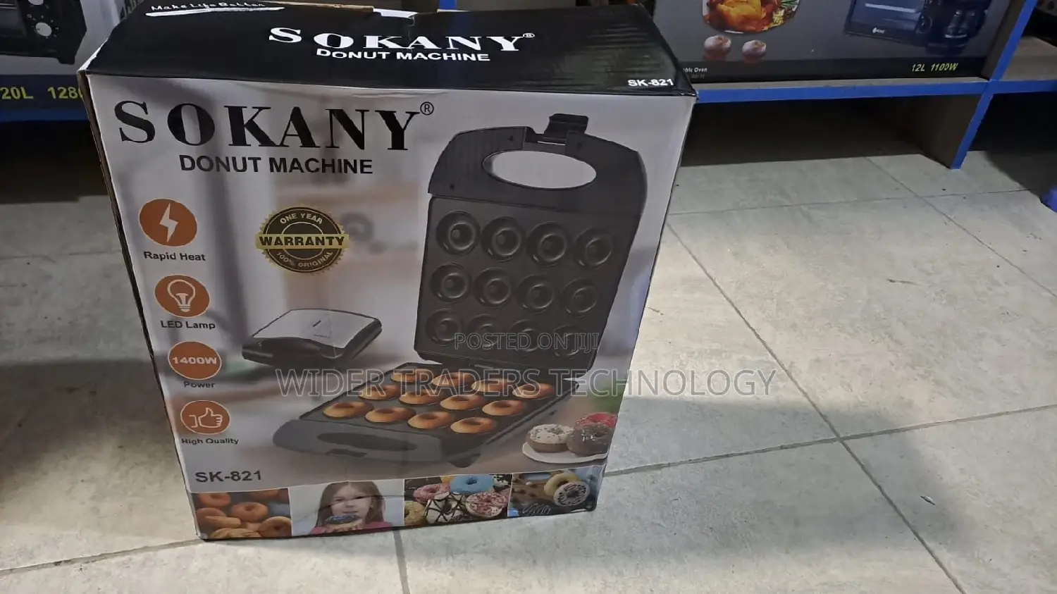 Sokany 12pcs Donut Doughnut Maker