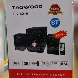 Tagwood Ls-421a 2.1 Subwoofer Speaker With Bluetooth,Fm,Sb/