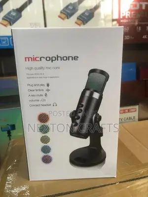 USB Microphone With Stand
