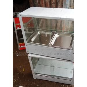 Stainless Steel French Chips Warmer. - main view