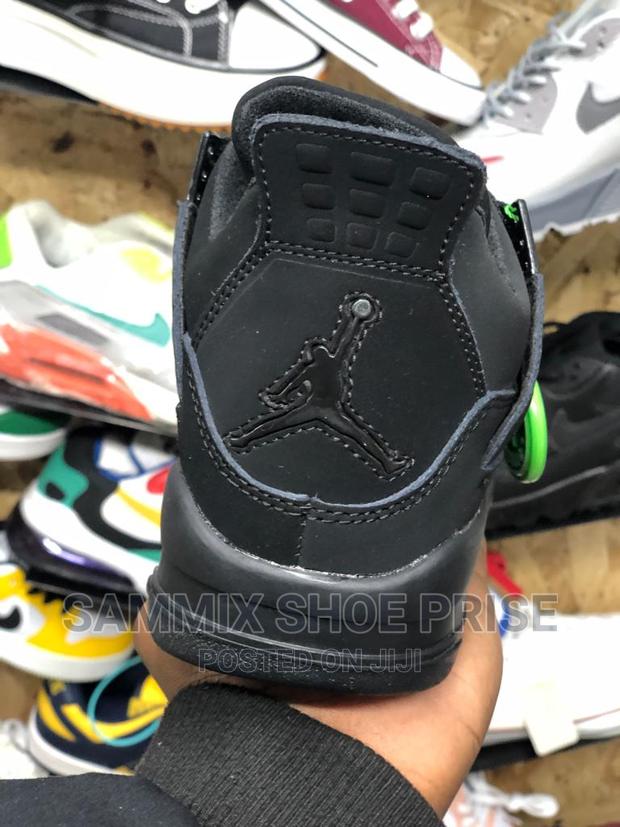 Jordan 4, Leather Black - thumbnail 4