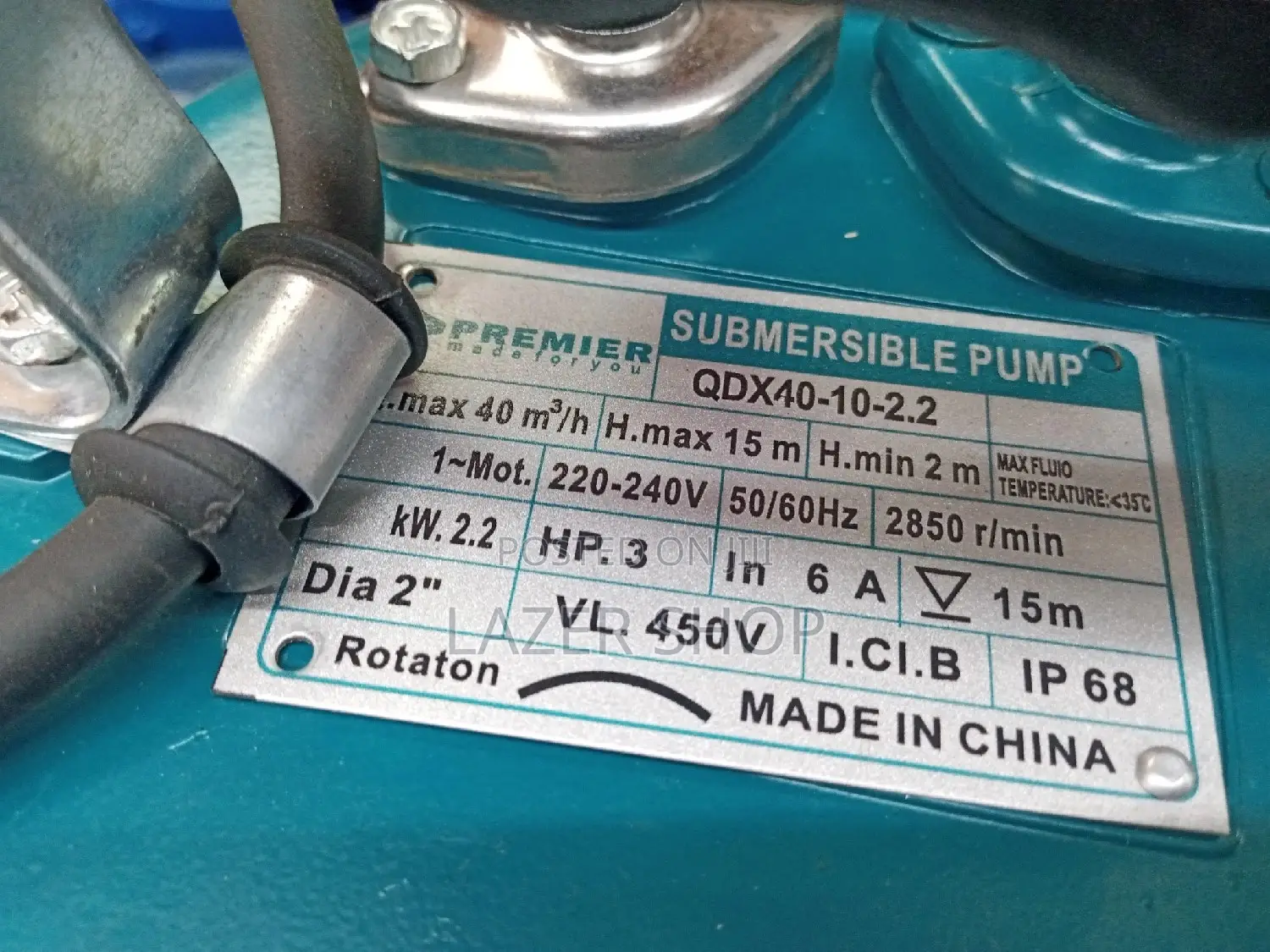 Submersible Pump 3hp