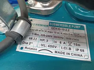 Submersible Pump 3hp