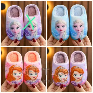 Cartoon Warm Indoors Kids Shoes