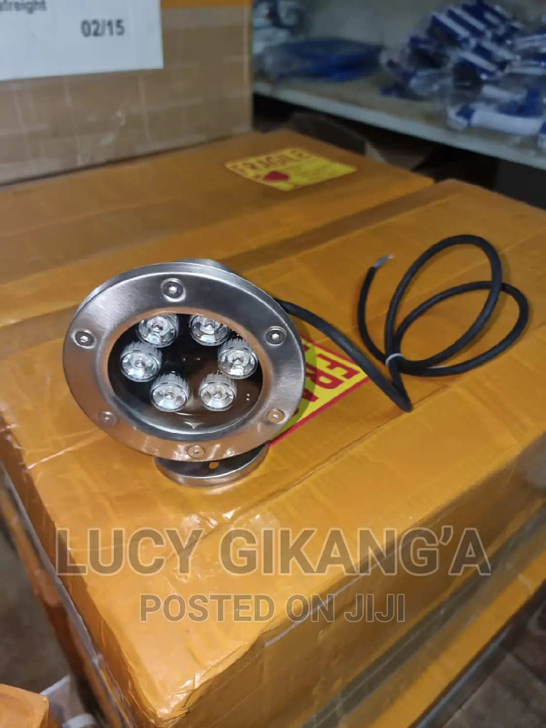 Rotating Fountain Light