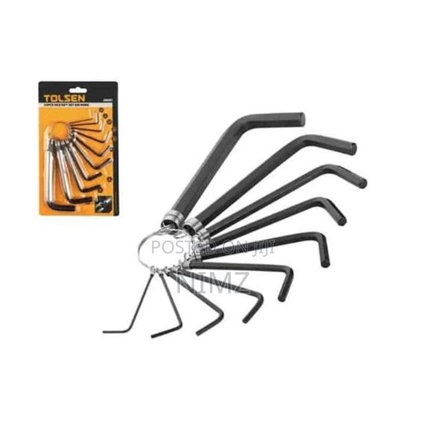 10pcs Hex Key Set On Ring - main view