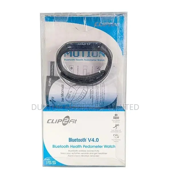 Bluetooth Health Pedometer Watch Cliptec
