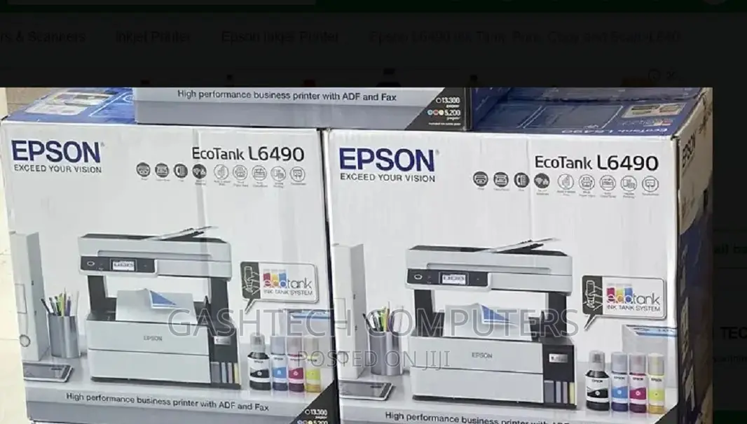 Epson L6490 Ink Tank, Print, Copy and Scan>L6490