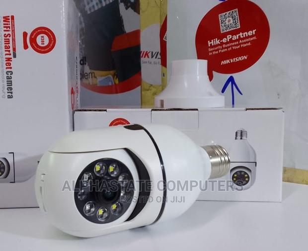 PTZ Wireless Wifi Nanny Bulb CCTV Camera 2mp Smart Net - main view