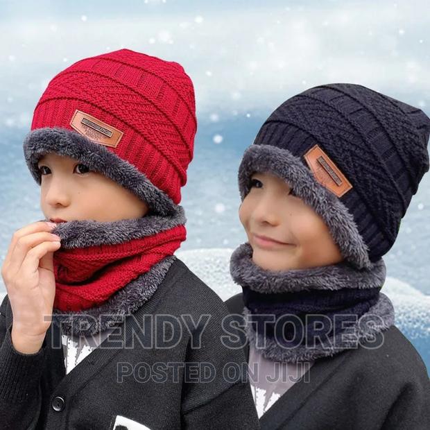 Kids Beenie Hat Scarf Set - main view