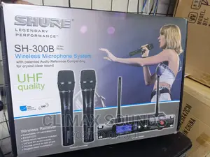 Shure Wireless Microphone Sh 300B Uhf