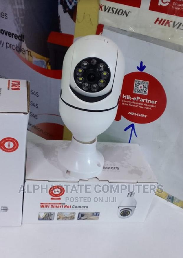 Wireless Bulb PTZ CCTV Camera 1080p V380pro App Camera - main view