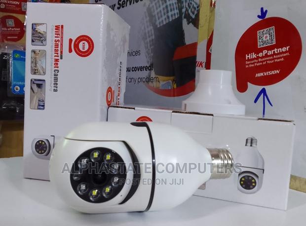 Wireless W Ifi Ip Bulb PTZ Camera 360 Degree CCTV Camera Net