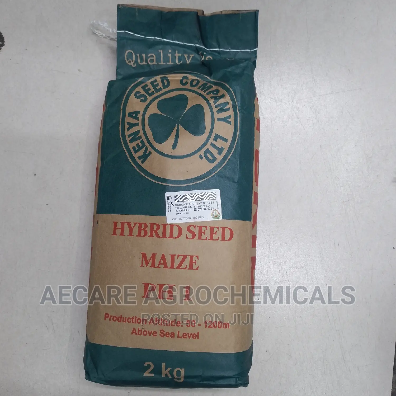 Maize Ph 1 Hybrid Seeds 2kgs (Simlaw)