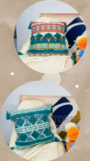 Tufted Boho Vintage Cotton Pillow Cover