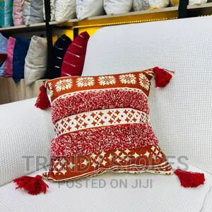 Tufted Boho Vintage Cotton Pillow Cover