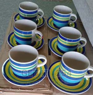 12pcs Tea/Coffee Cup and Saucer