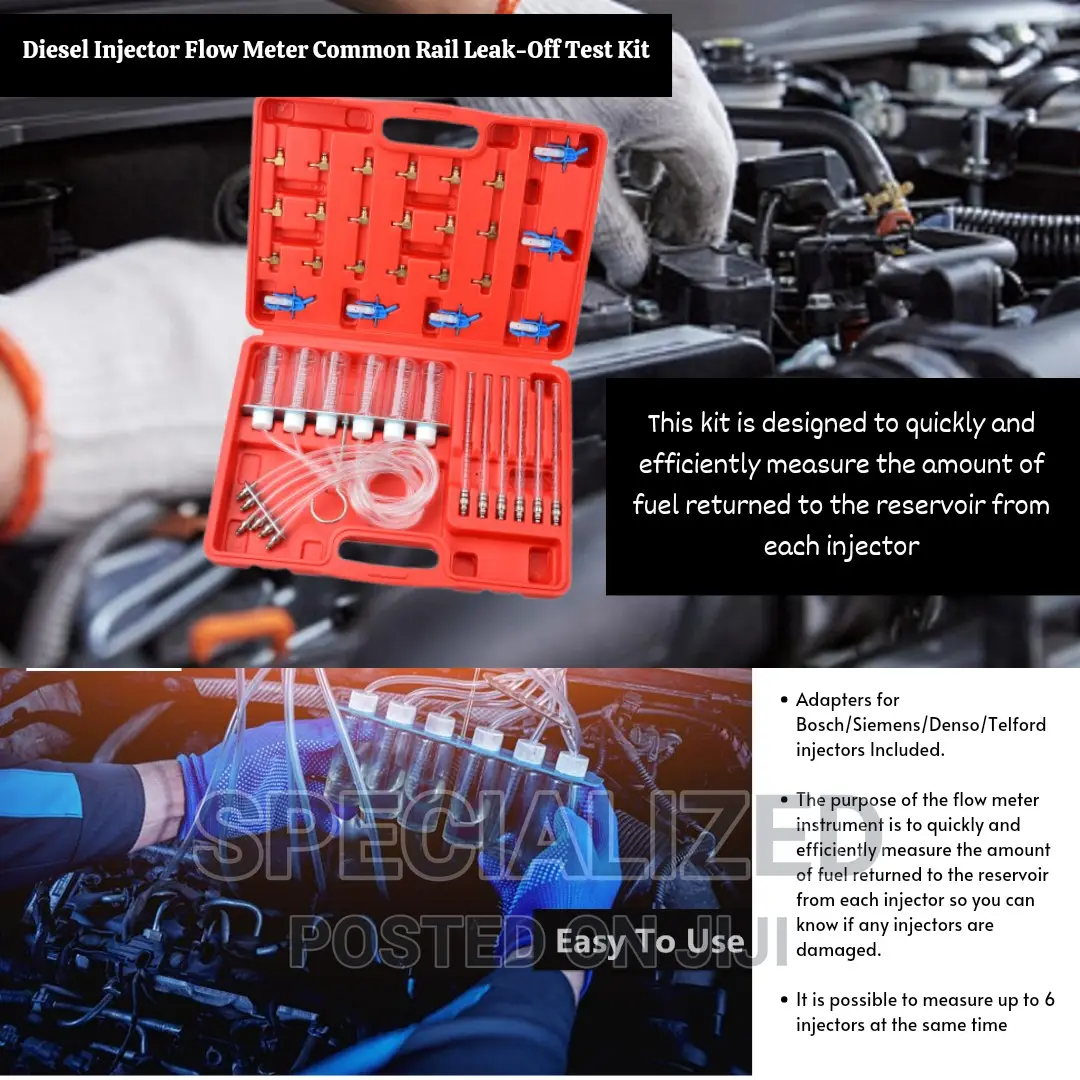 Vehicle Common Rail Diesel Flow Meter LeakOff Test Kit in Nairobi