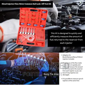 Vehicle Common Rail Diesel Flow Meter Leak-Off Test Kit
