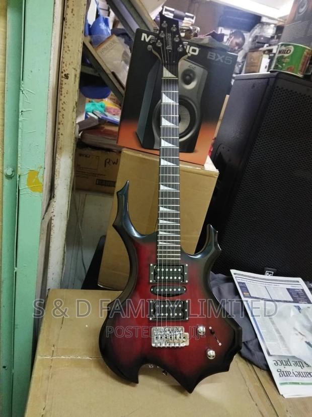 Ibanez Flame Shaped Solo Guitar - main view