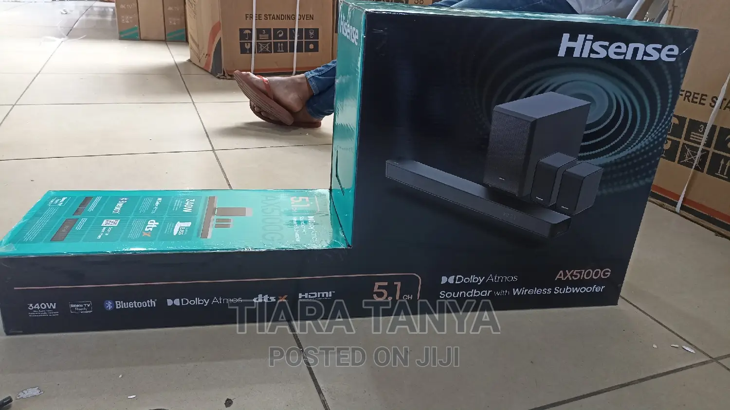 Hisense Sound Bar AX5100G 340 Watts