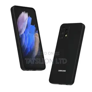 Samsung Galaxy A13 4g Liquid Silicone Back Cover/Case-Black