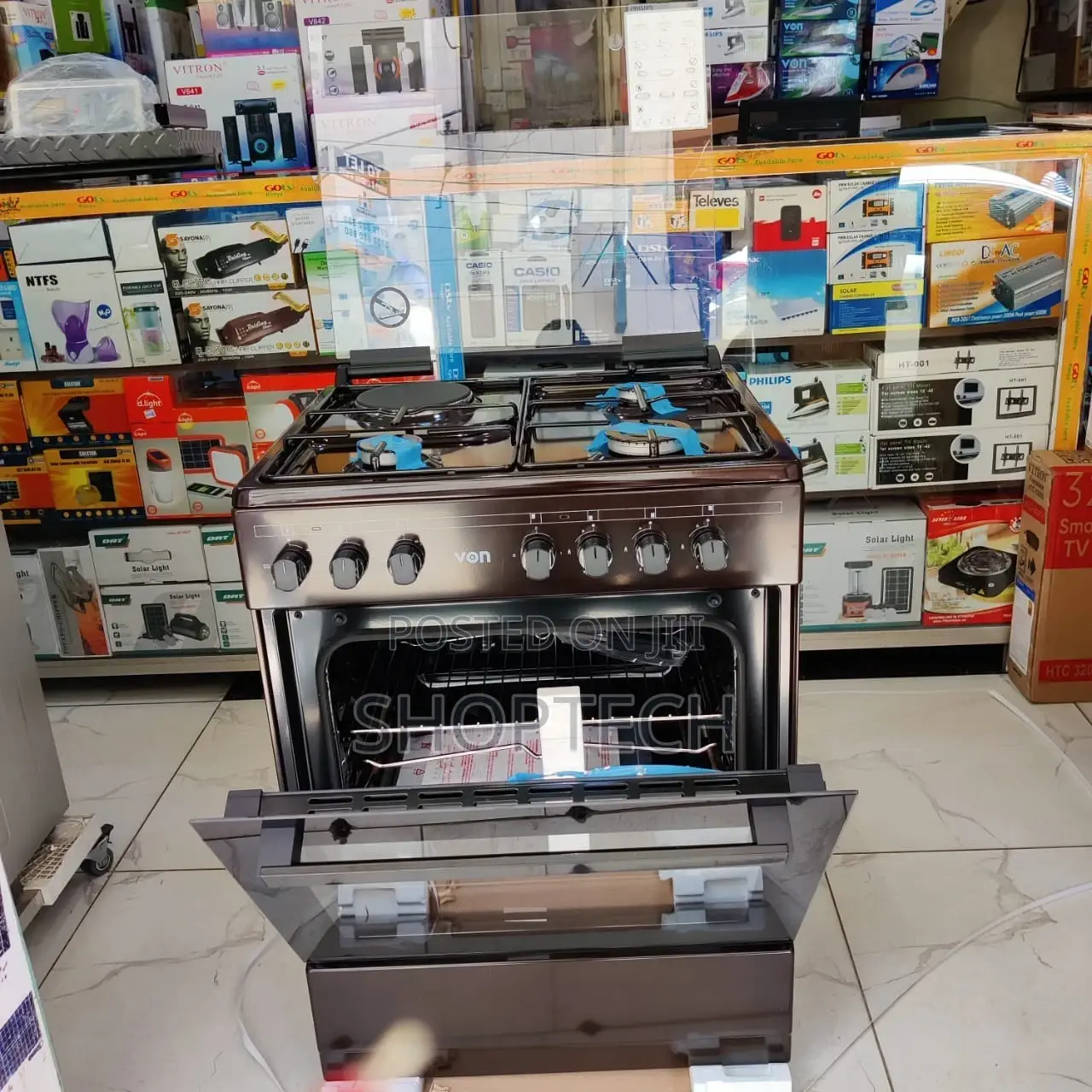 Von 60*60 3G+1E Standing Cooker