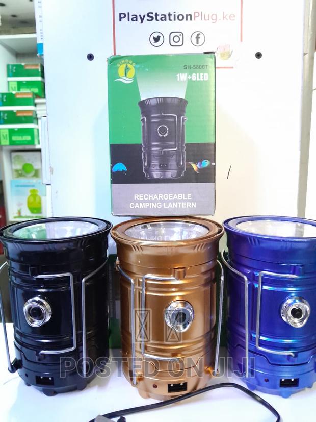Solar Rechargeable Camping Lantern / Power Bank - thumbnail 3